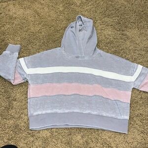 Cropped hoodie